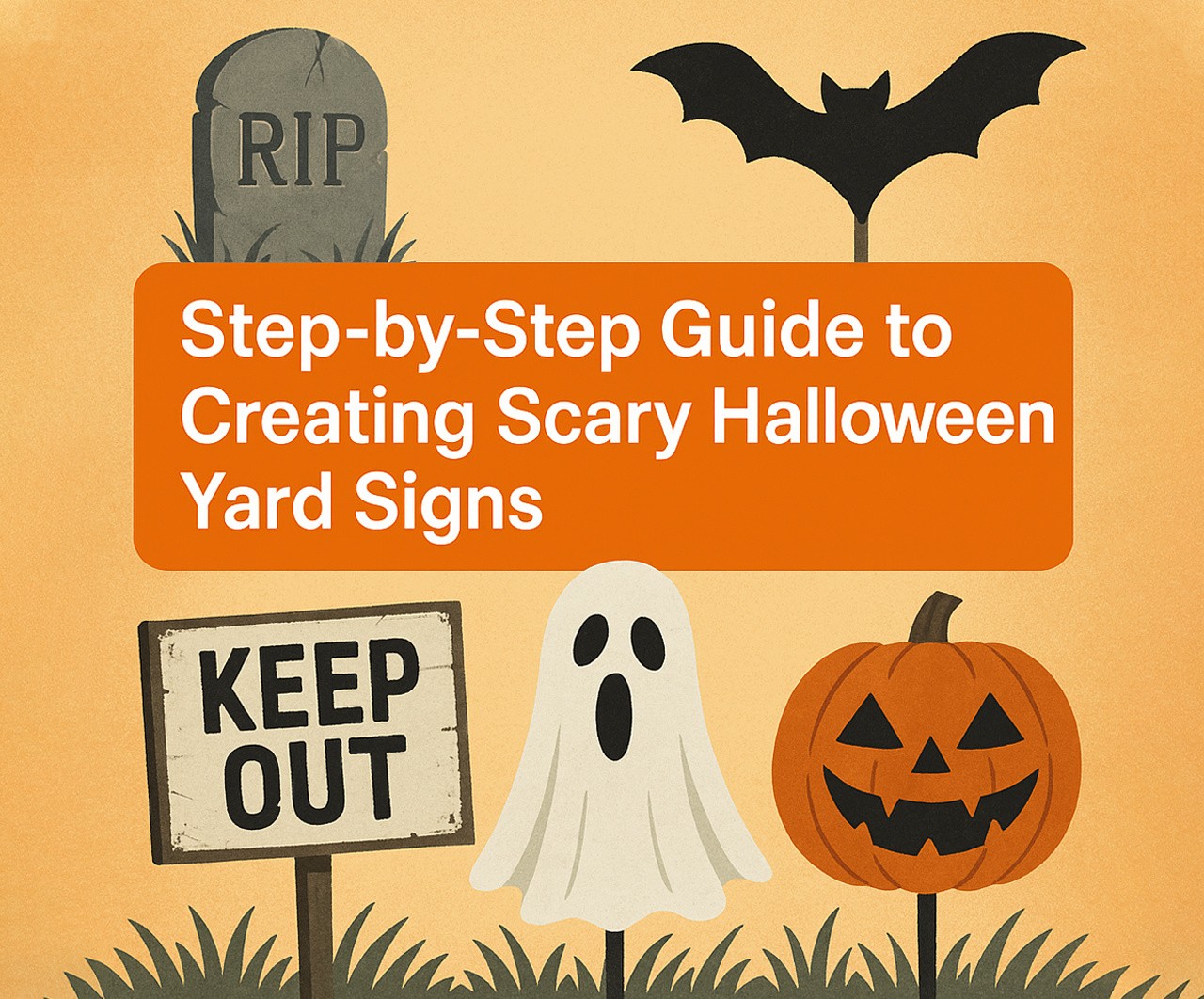 Halloween Yard Signs